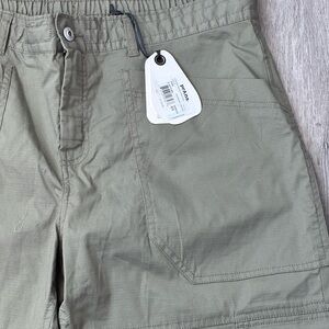 Prana | Women's Size 14 Olive ‘Palisades Ripstop Utility Pant’ - NWT!